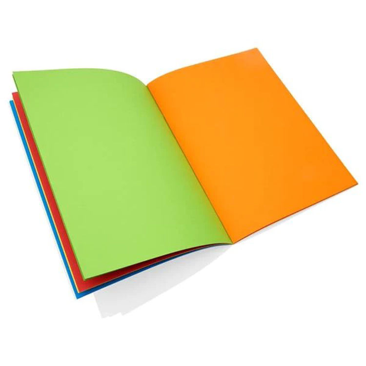 Picture of 82-MODERN SCRAP BOOK ASSORTED COLORED PAGES A5